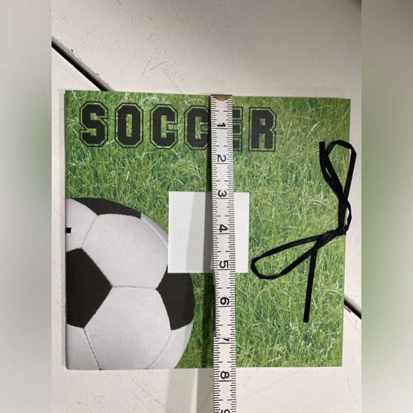 Soccer theme scrapbook album - Picture 4 of 4